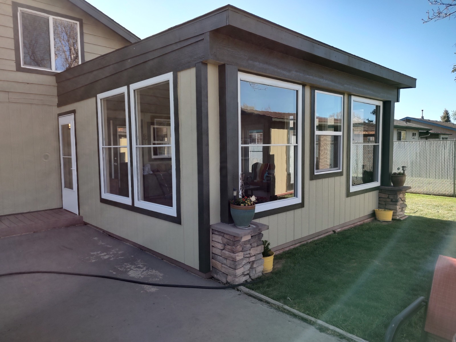Completed Bear Valley residential construction project