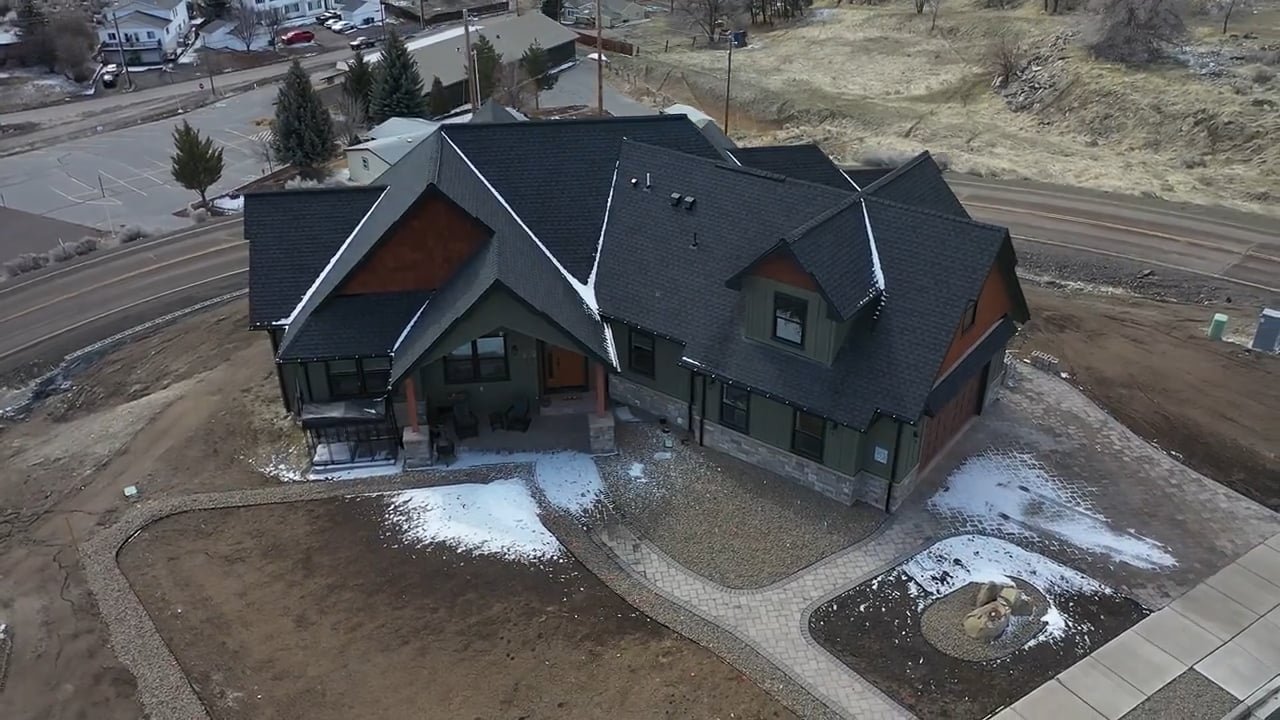 Completed Southern Oregon residential construction project